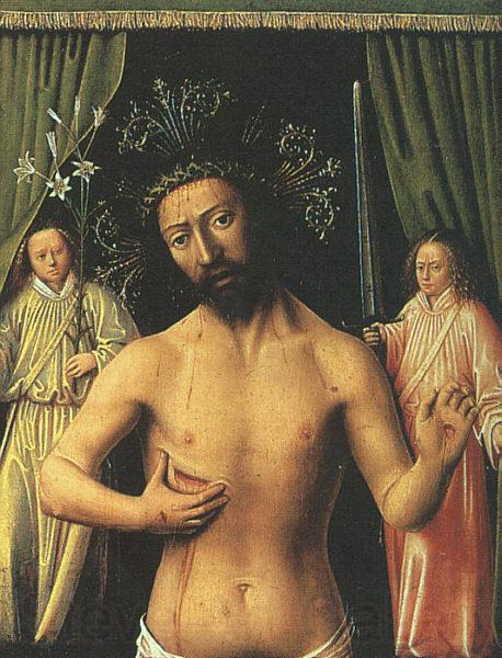 Petrus Christus The Man of Sorrows Norge oil painting art